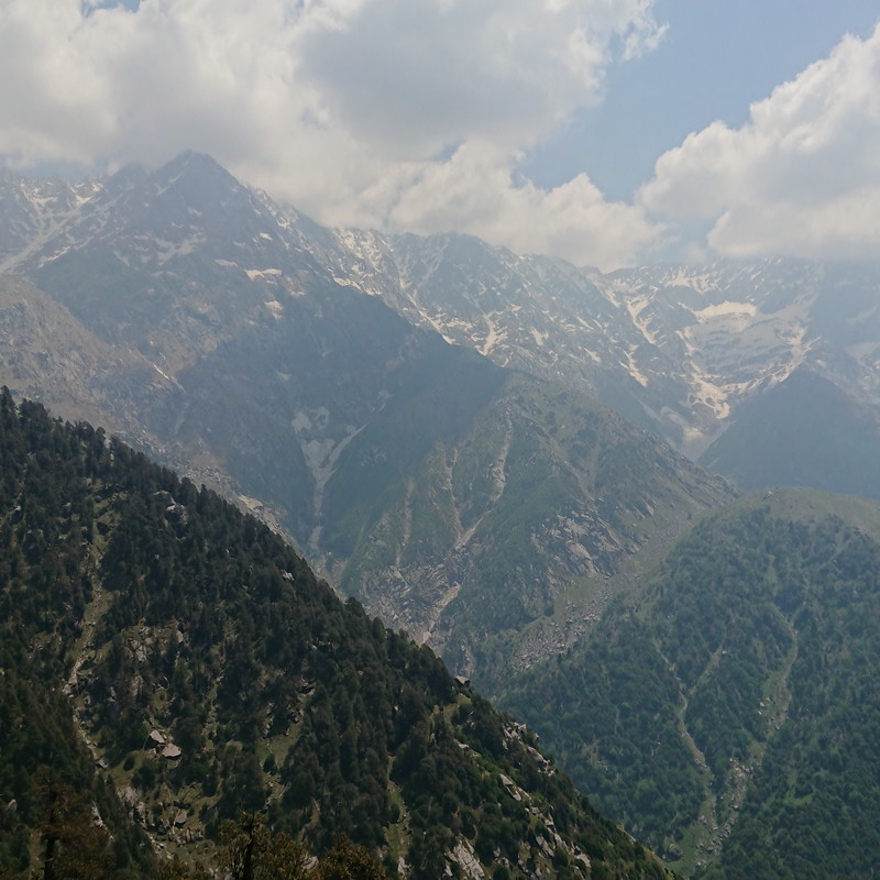 The Dhauladhar Mountain Range